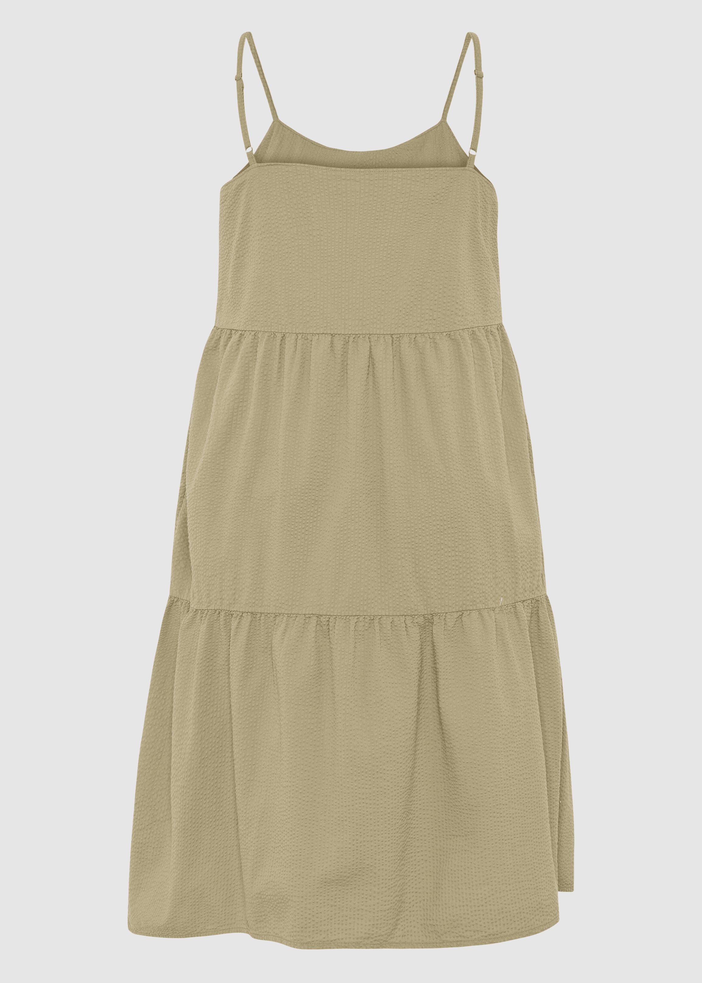Seersucker Strap Dress Twill Seersucker Strap Dress Twill