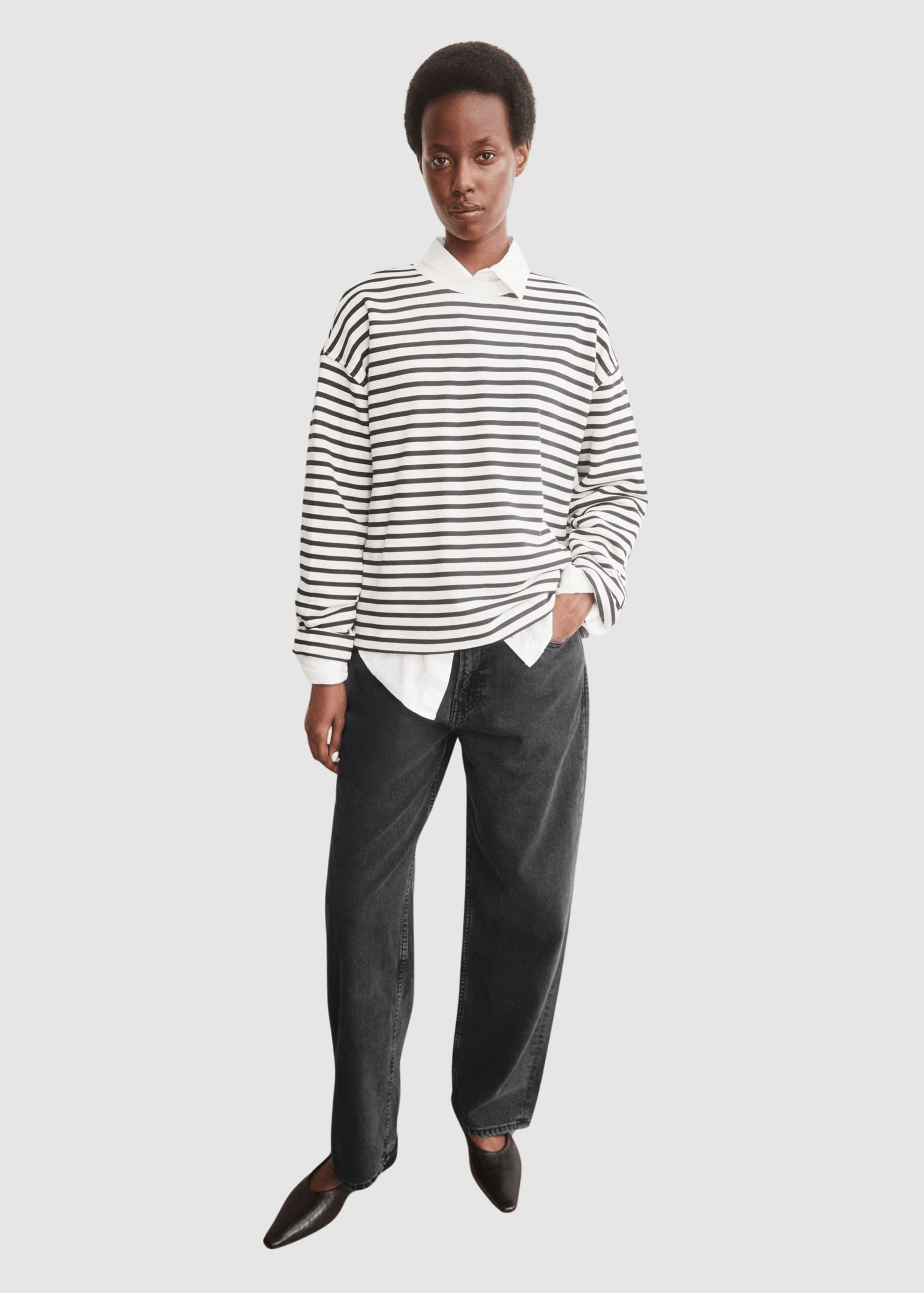 armedangels-frankaa-maarlen-stripe-sweat-undyed-black-4.jpeg Frankaa Maarlen Stripe Sweat Undyed Black
