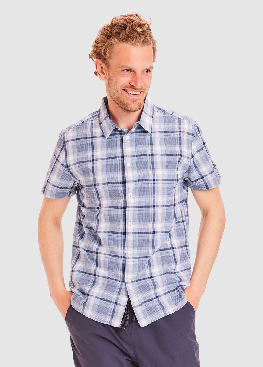 Larch Big Checked SS Shirt Larch Big Checked SS Shirt