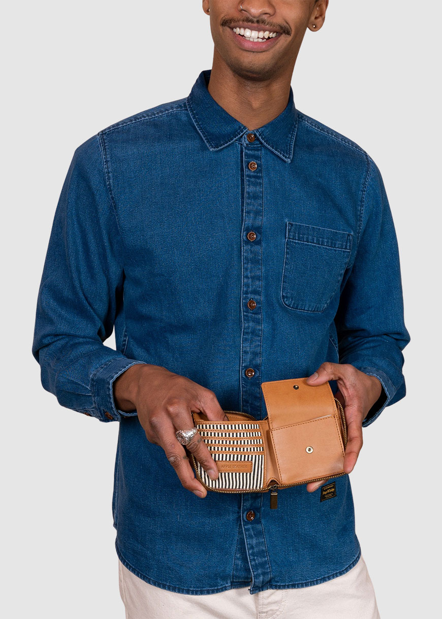 Tobi's Wallet Eco Camel