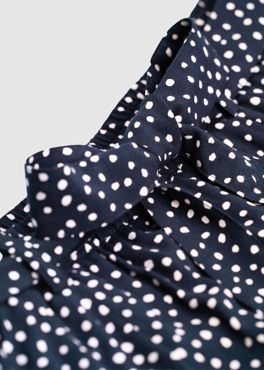 Ecovero Skirt Dots