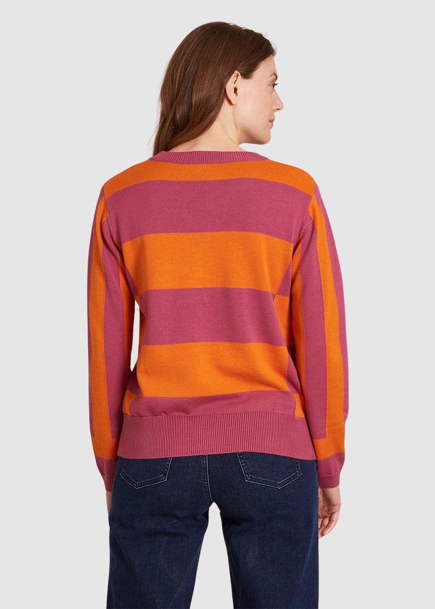 Strickpullover im Block Design Strickpullover im Block Design