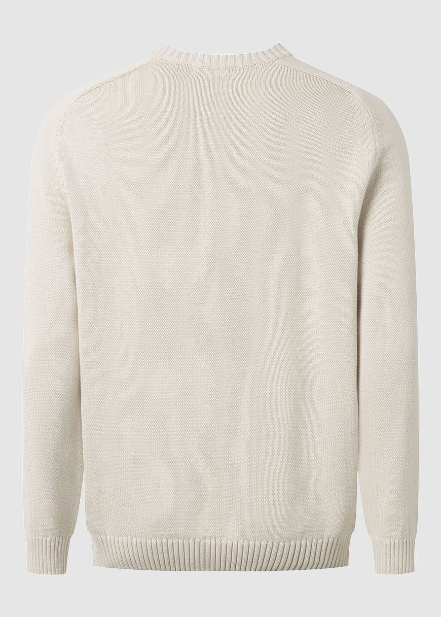 Plain Knitted Crew Neck Plain Knitted Crew Neck