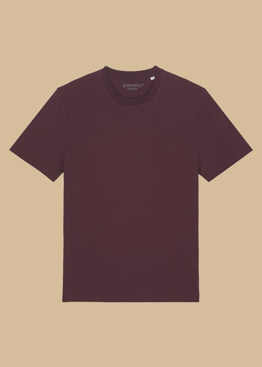 GXB-STTU169-REDBROWN-05.jpg Classic T-Shirt Man Red Brown