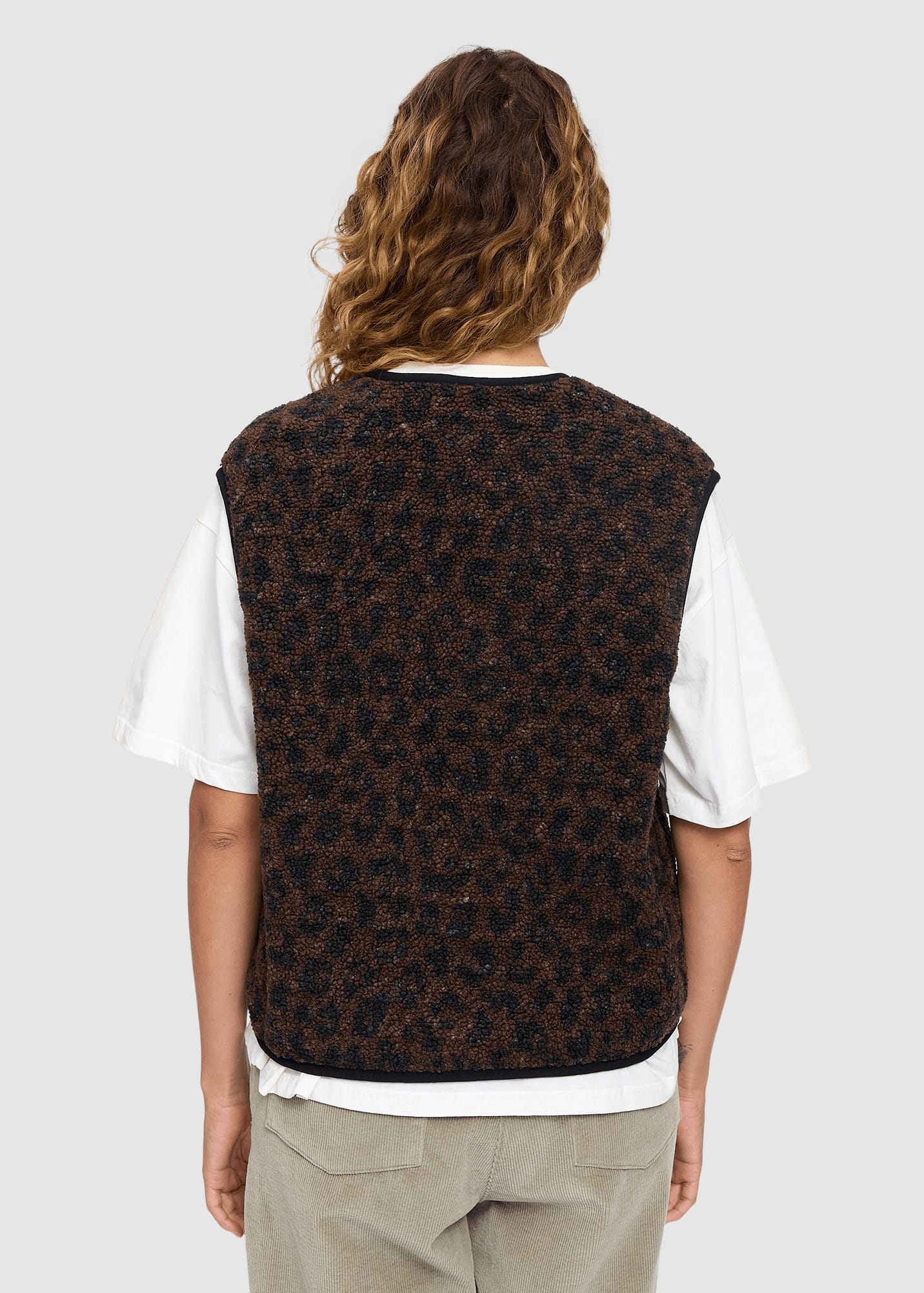 mazine-printed-teddy-fleece-vest-chocolate-brown-printed-2.jpeg Printed Teddy-Fleece Vest Chocolate Brown Printed