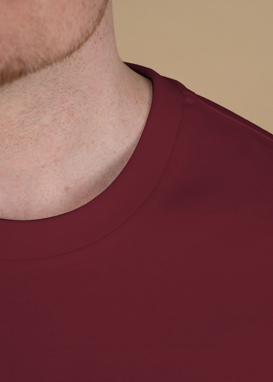 GXB-STTU169-BURGUNDY-04.jpg Classic T-Shirt Man Burgundy