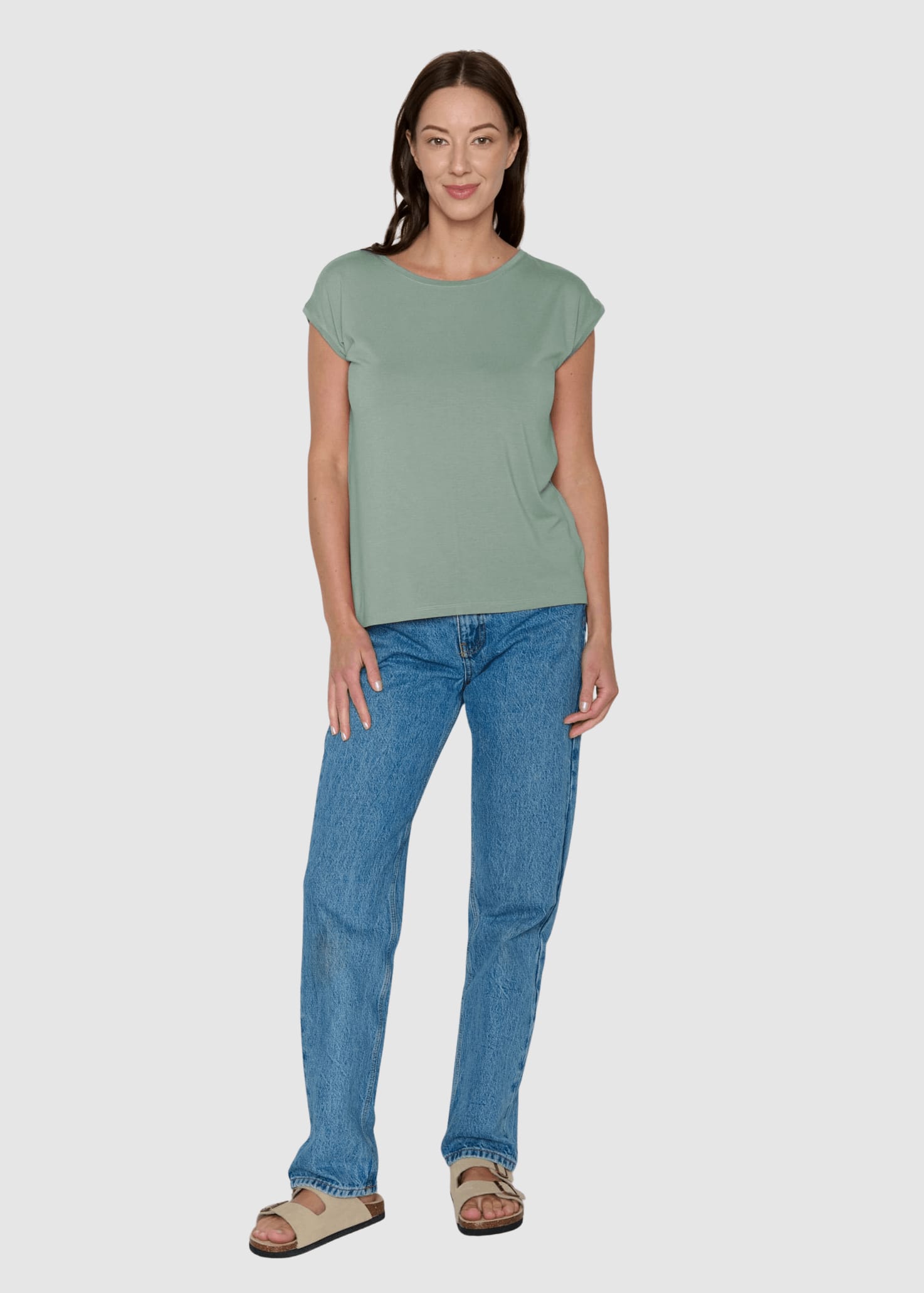 Basic Timid Shirts Pale Green Basic Timid Shirts Pale Green