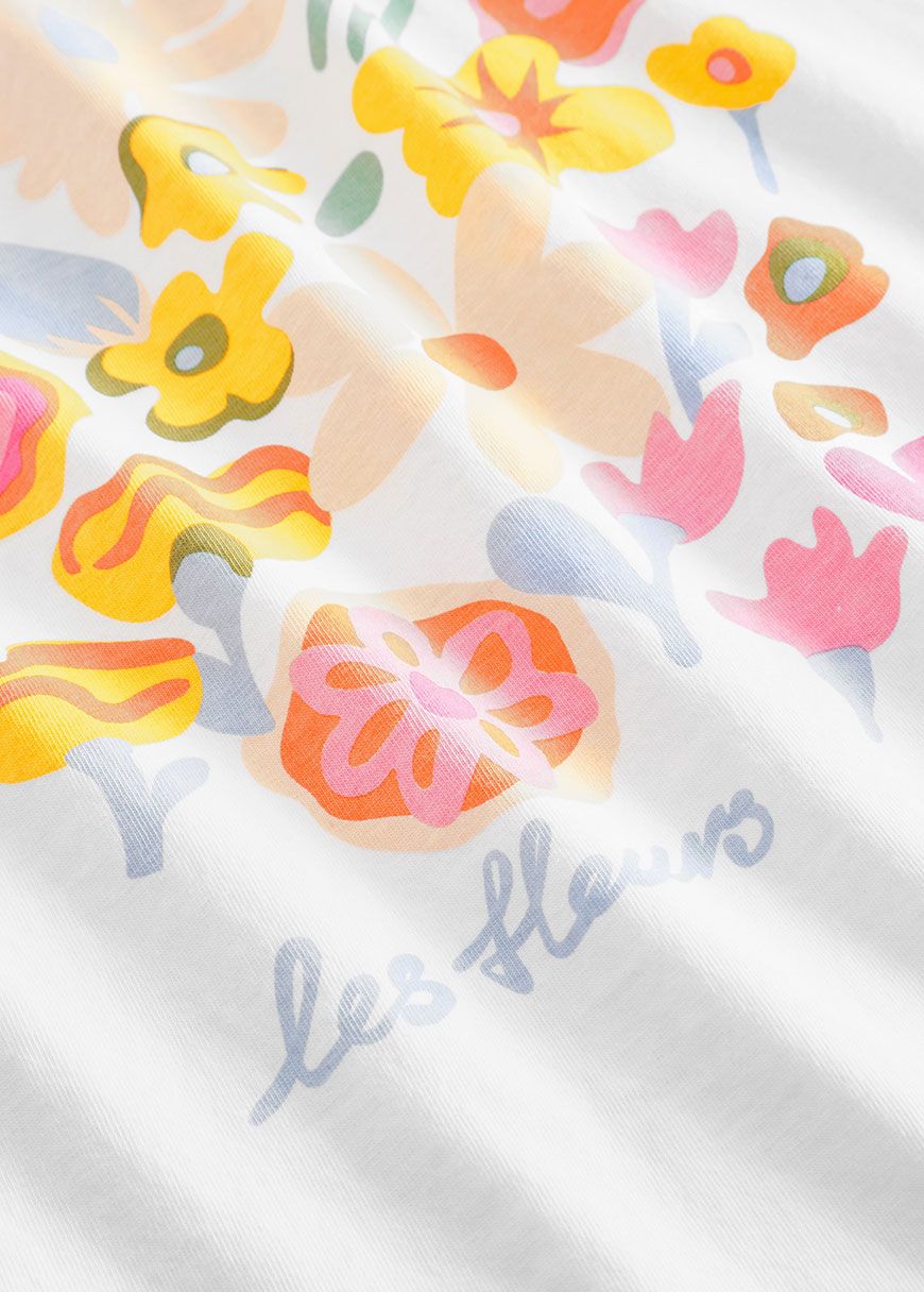 T-Shirt Vadstena Les Fleurs