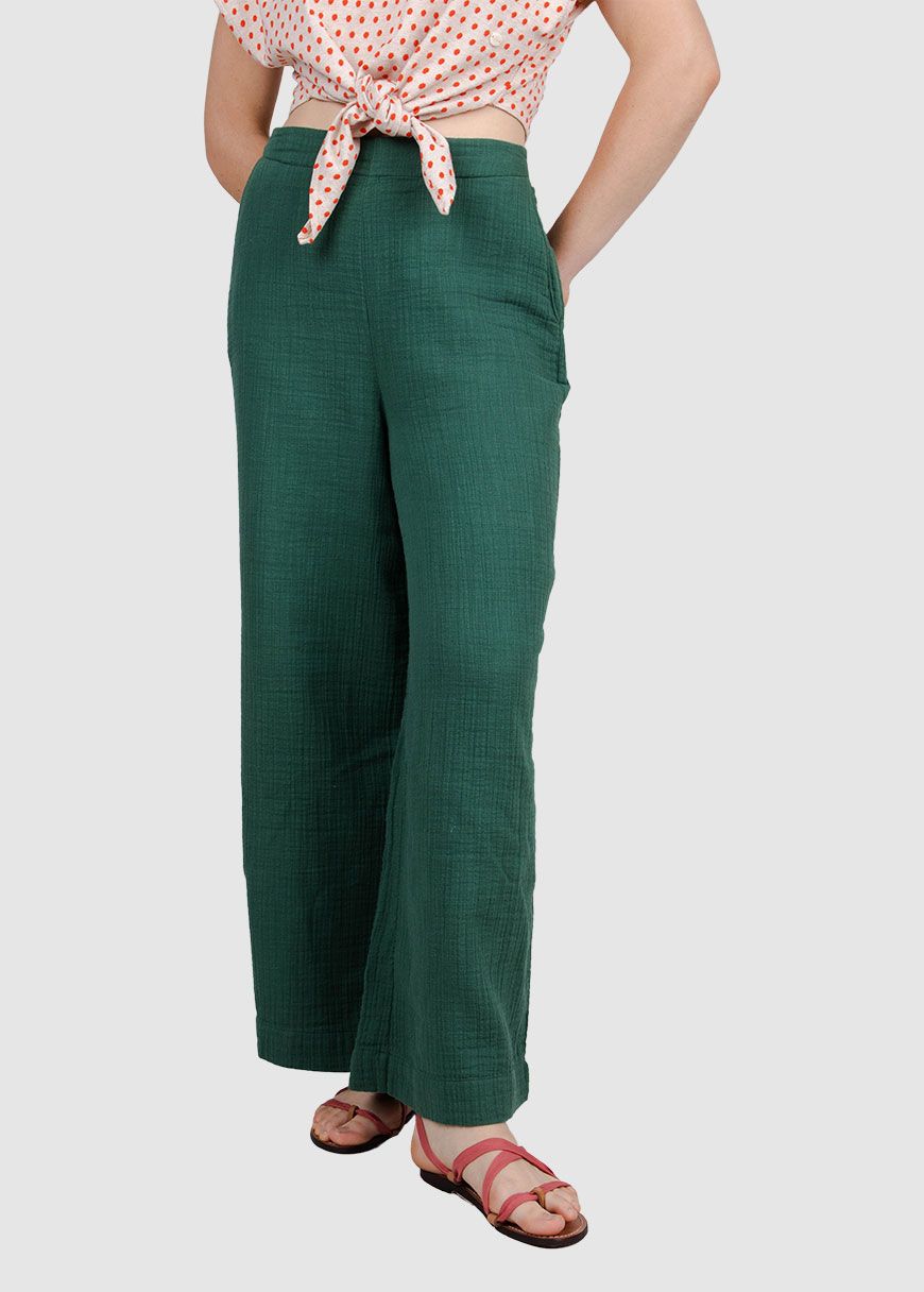 Bubble Wide Leg Pant Bubble Wide Leg Pant