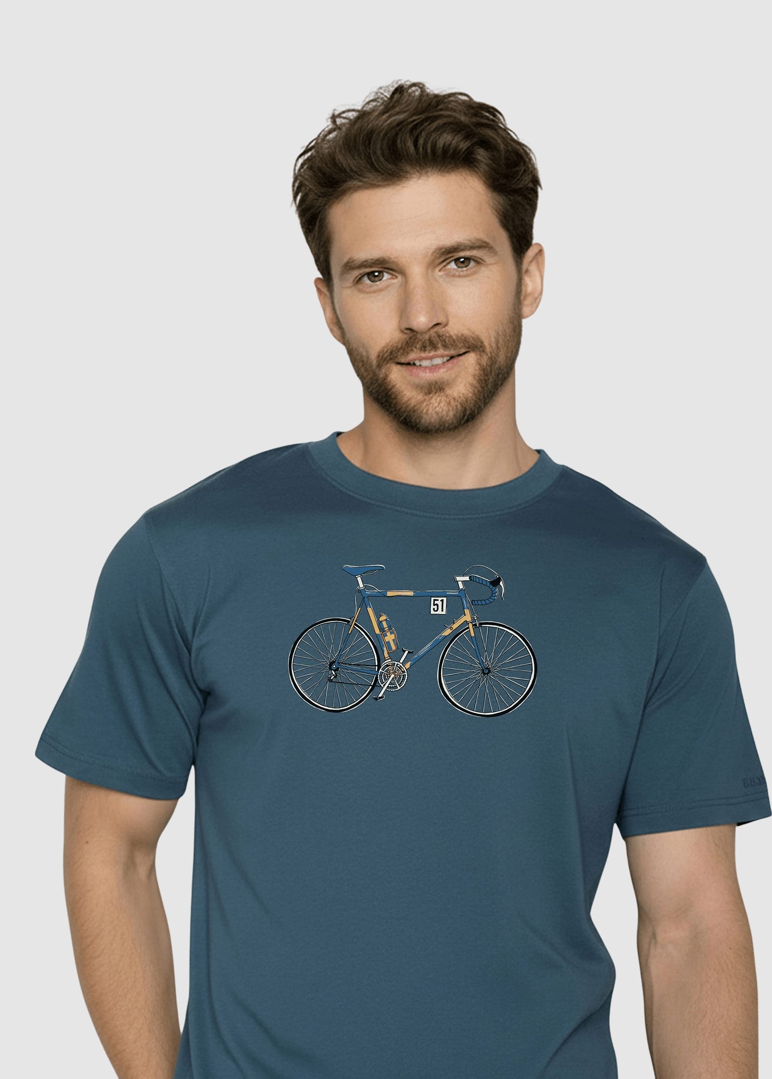 Knut 2 Fusion T-Shirt Blue Pine