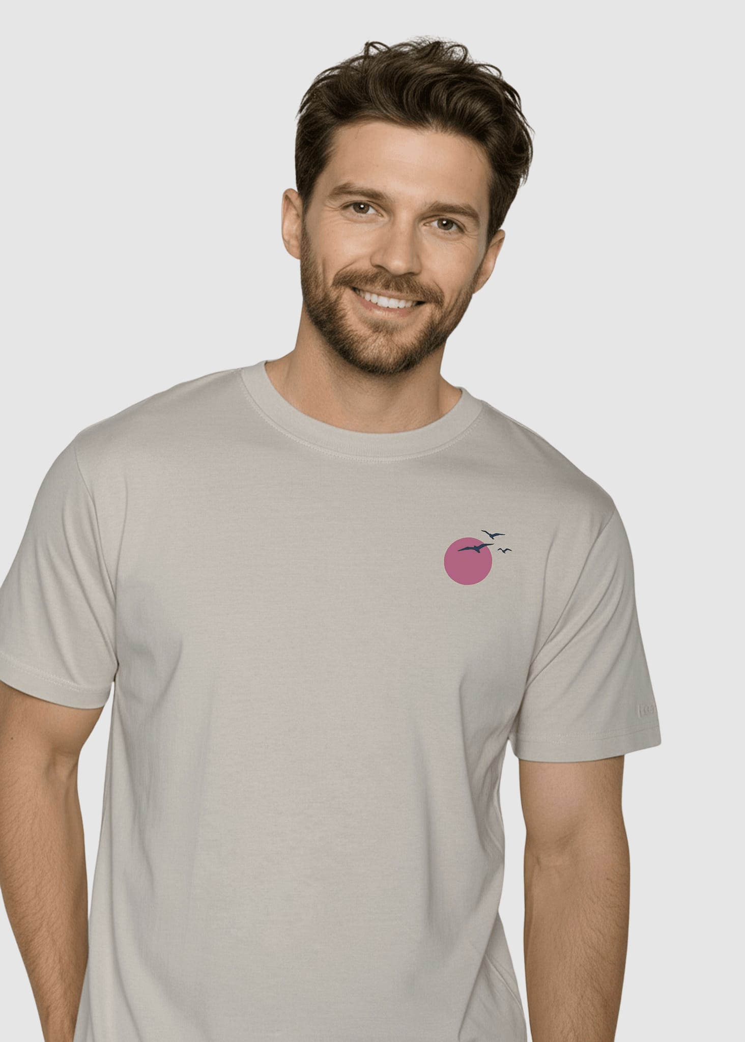 Mountain Bloom Fusion T-Shirt Sandstone