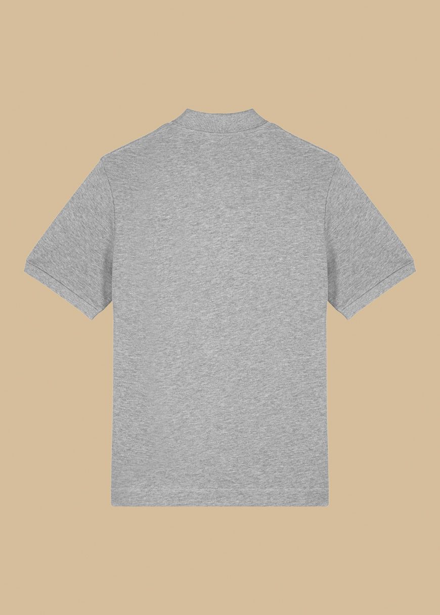 Classic_Polo_heather_grey_frei_hinten_38e7628fac Classic Poloshirt Man