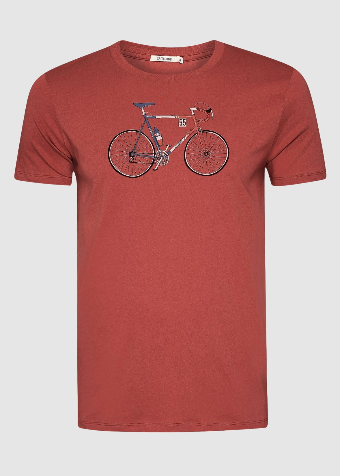 Bike Jacques Guide T-Shirt Sunset Red Bike Jacques Guide T-Shirt Sunset Red