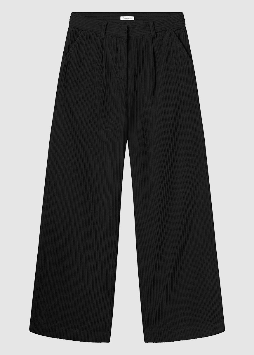 Posey Wide High-Rise Irregular Corduroy Pants Posey Wide High-Rise Irregular Corduroy Pants