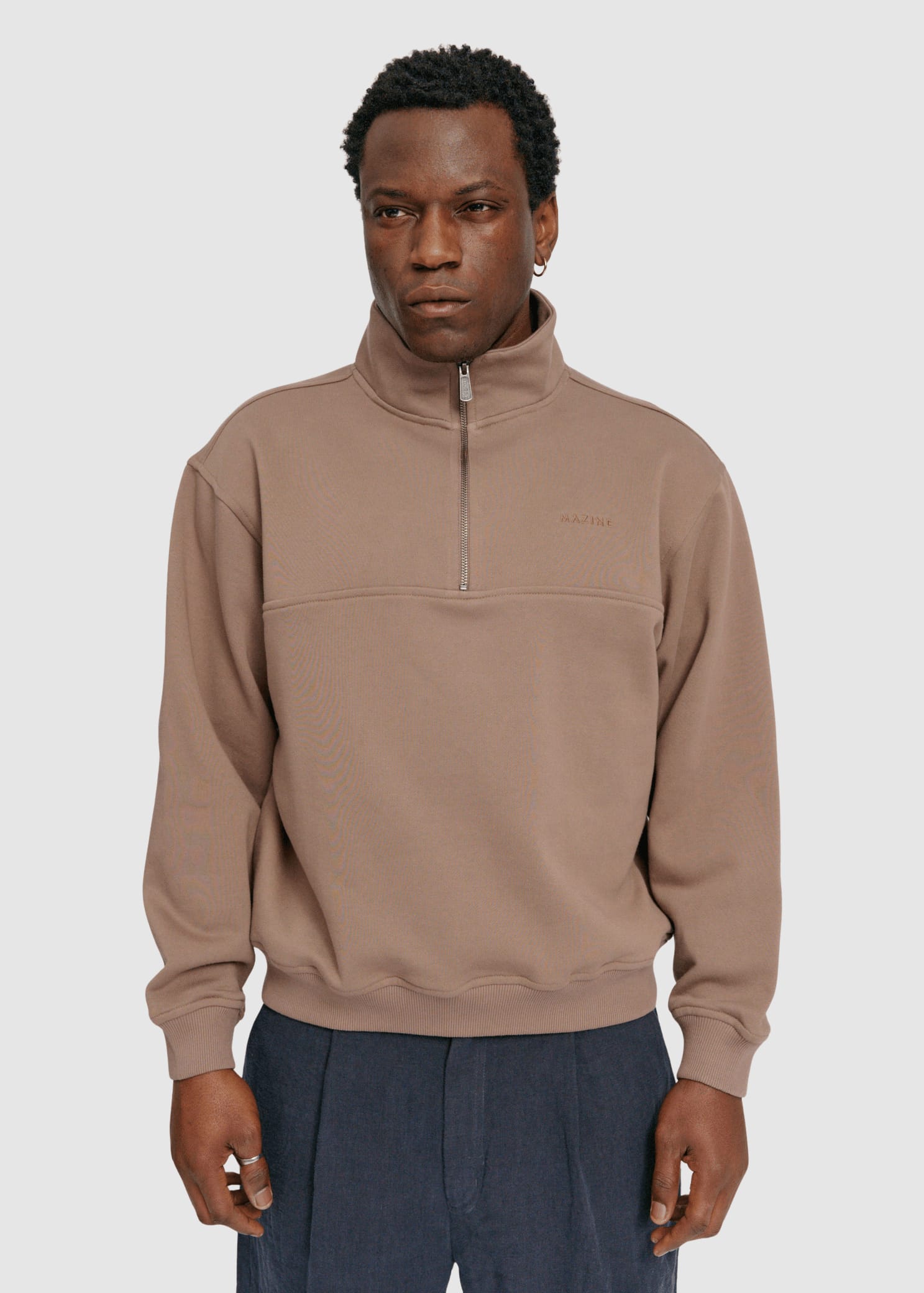 Sweat Troyer Grey Brown