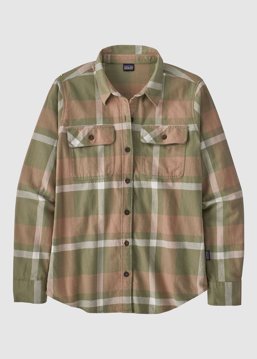 W's L/S Organic Cotton MW Fjord Flannel Shirt W's L/S Organic Cotton MW Fjord Flannel Shirt