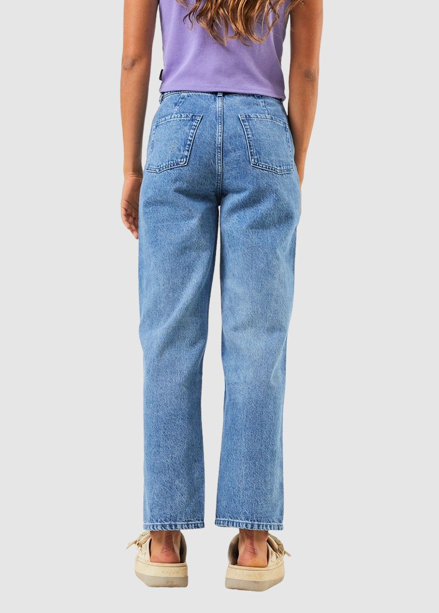 Shelby Hemp Denim Wide Leg Jean Long Shelby Hemp Denim Wide Leg Jean Long