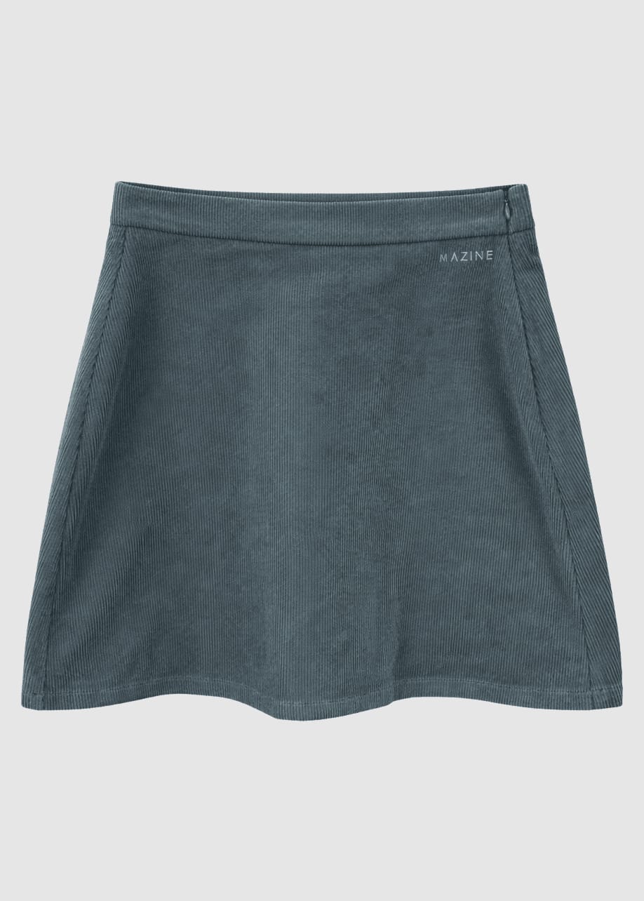 Corduroy Mini Skirt Bottle