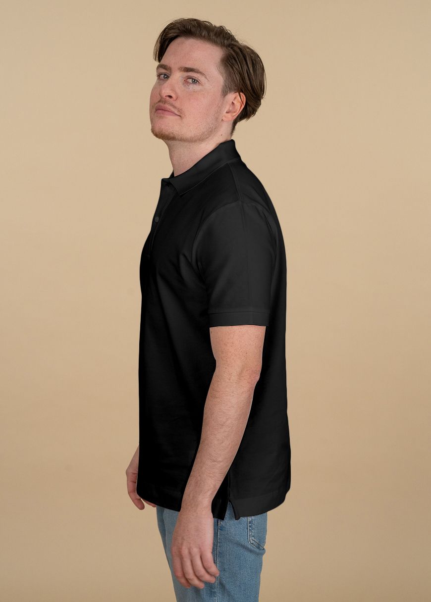 Classic Poloshirt Man Black