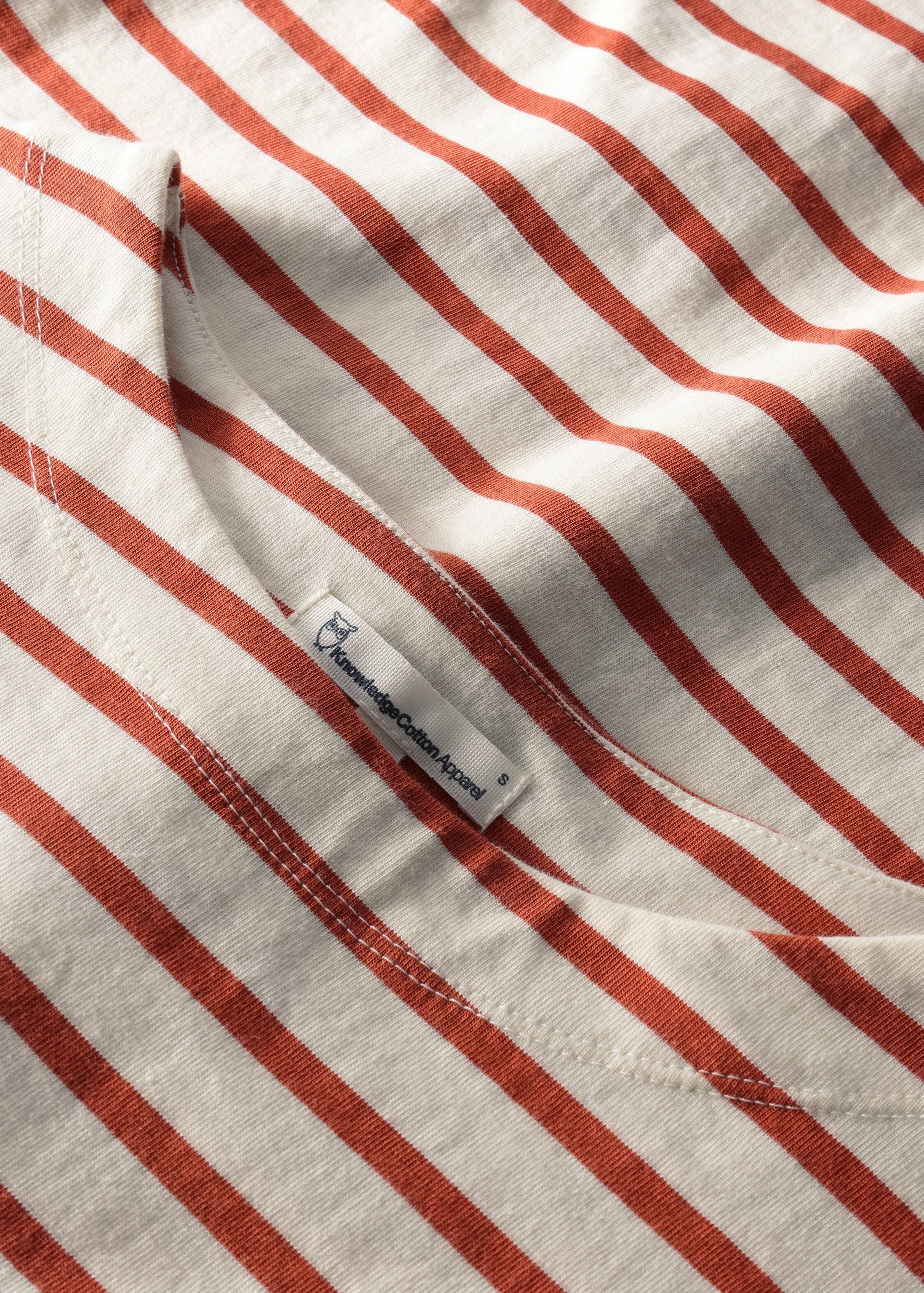 Stripe Long Sleeve T-Shirt Red Stripe