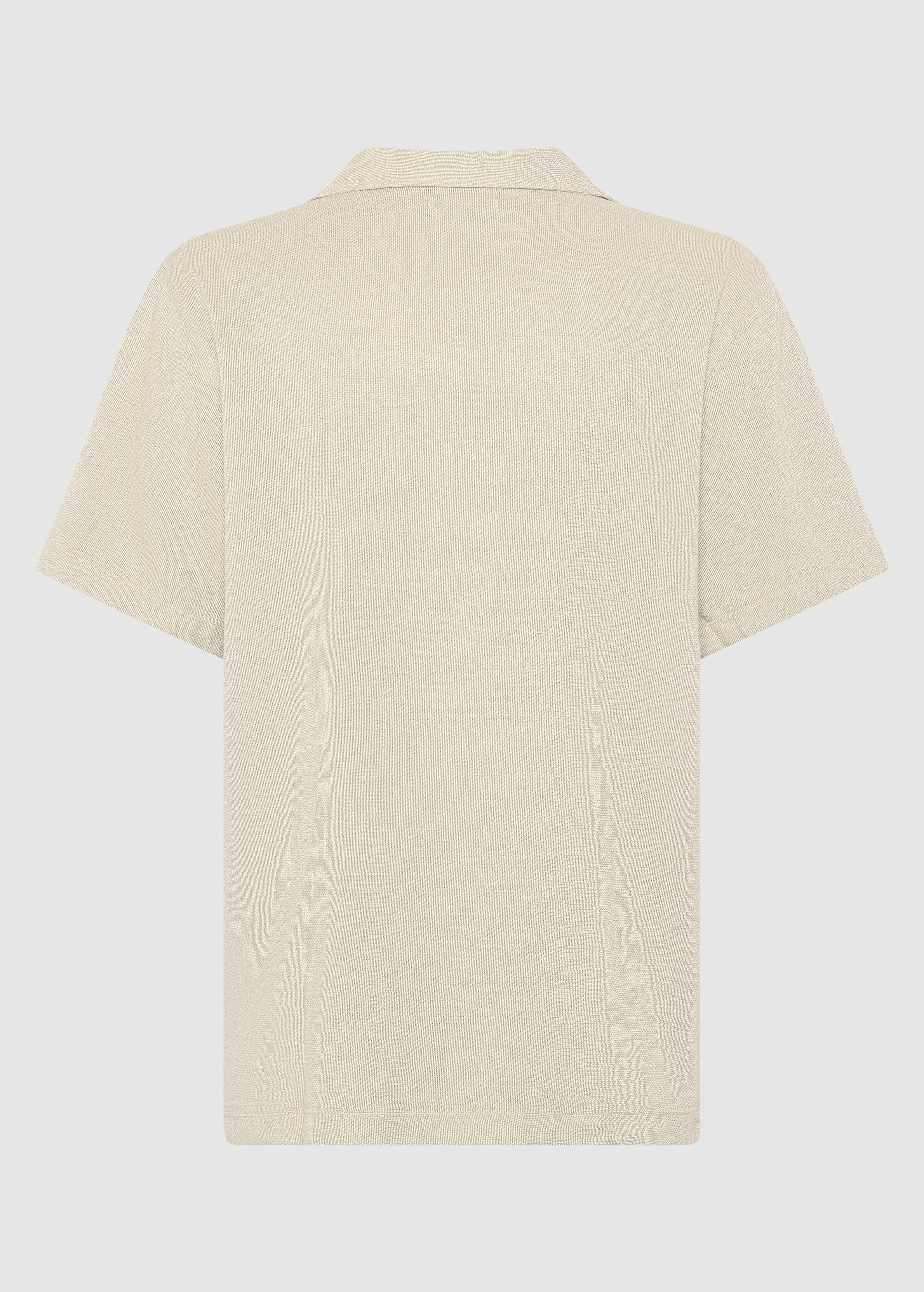 Relaxed Short Sleeve Shirt Twill