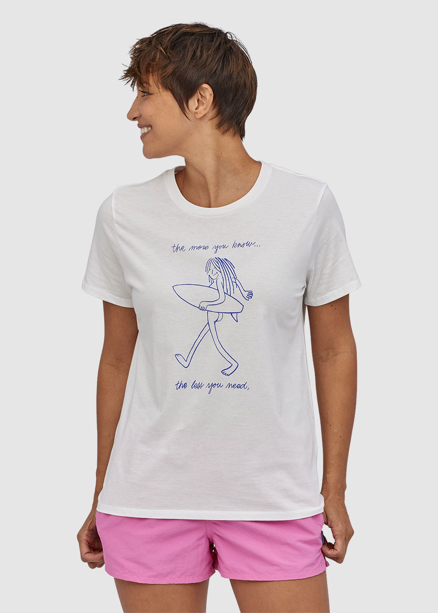 W's Skinny Dip Trip Organic Crew T-Shirt W's Skinny Dip Trip Organic Crew T-Shirt