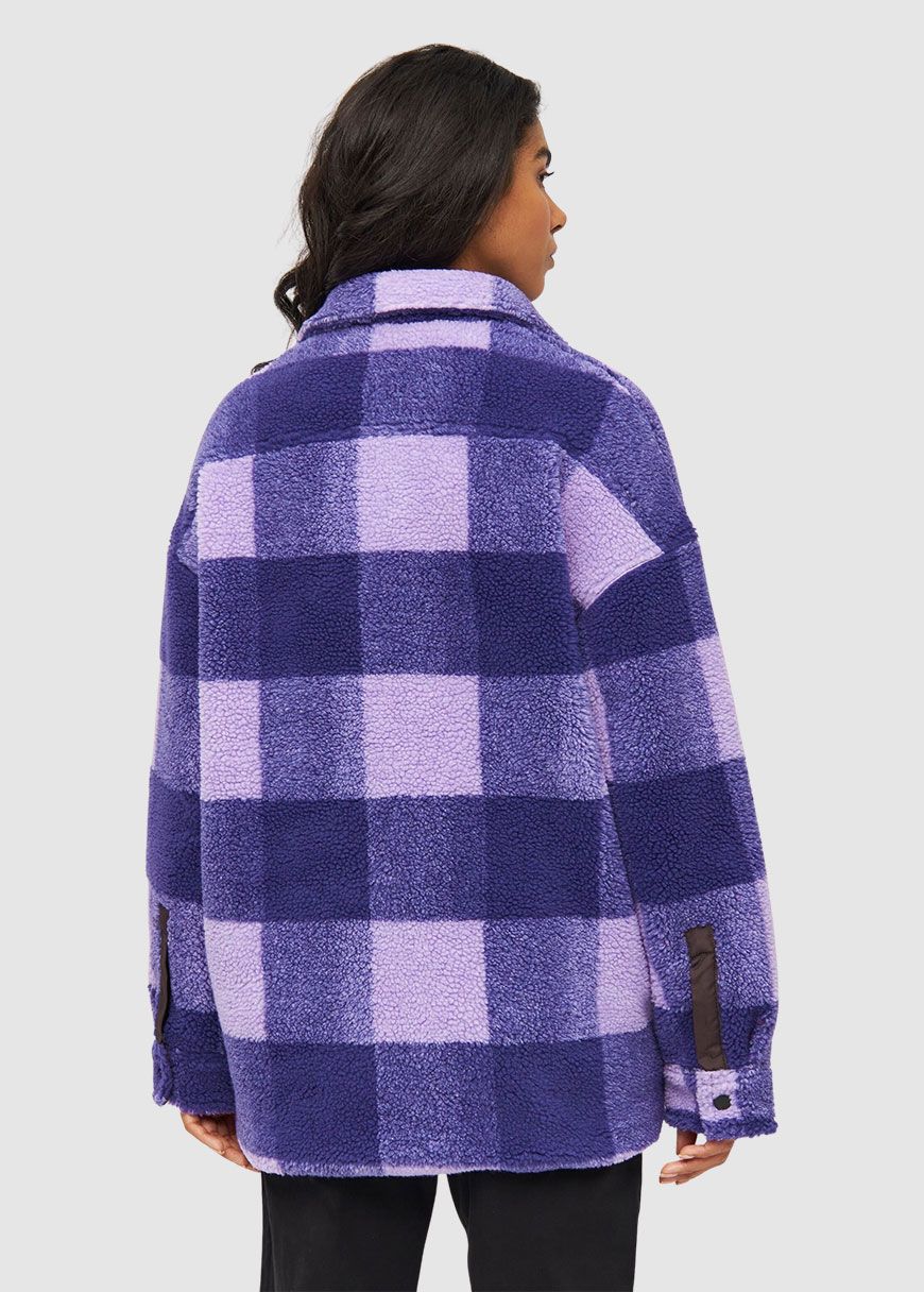 Checked Teddy Overshirt Checked Teddy Overshirt