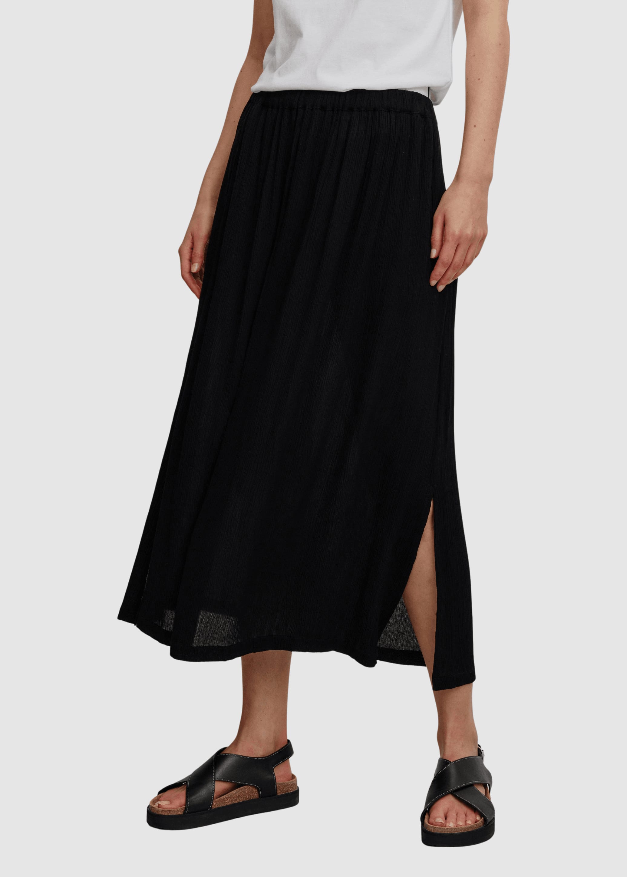 Skirt Peach Black Skirt Peach Black