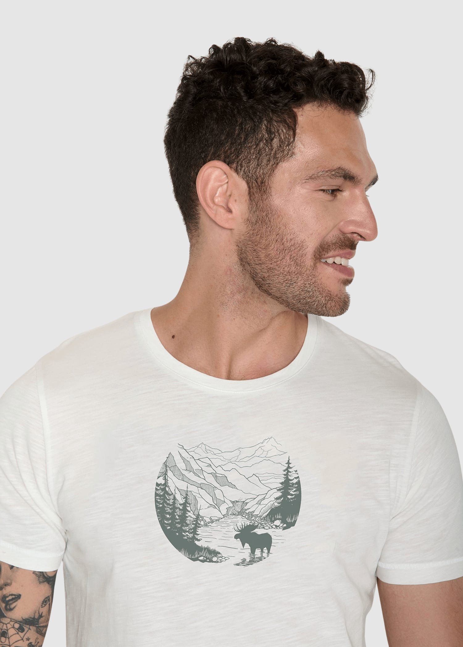 Moose Creek Spice T-Shirt Moonstone
