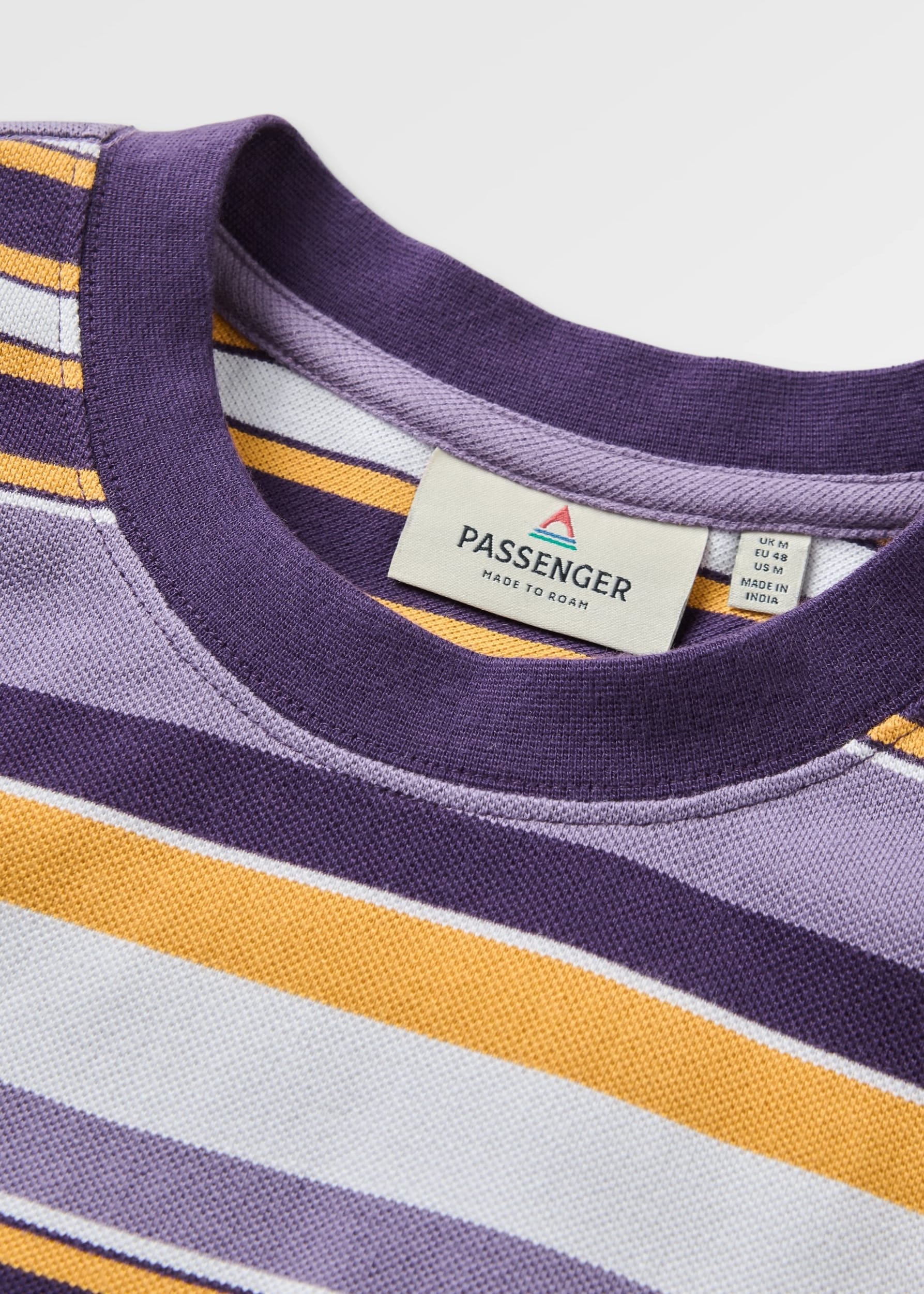 Wild Pine Relaxed Fit Stripe T-Shirt Heather Multi Stripe