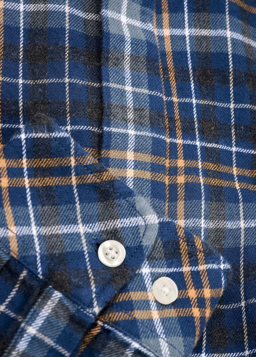 Big Checked Flannel Relaxed Fit Shirt