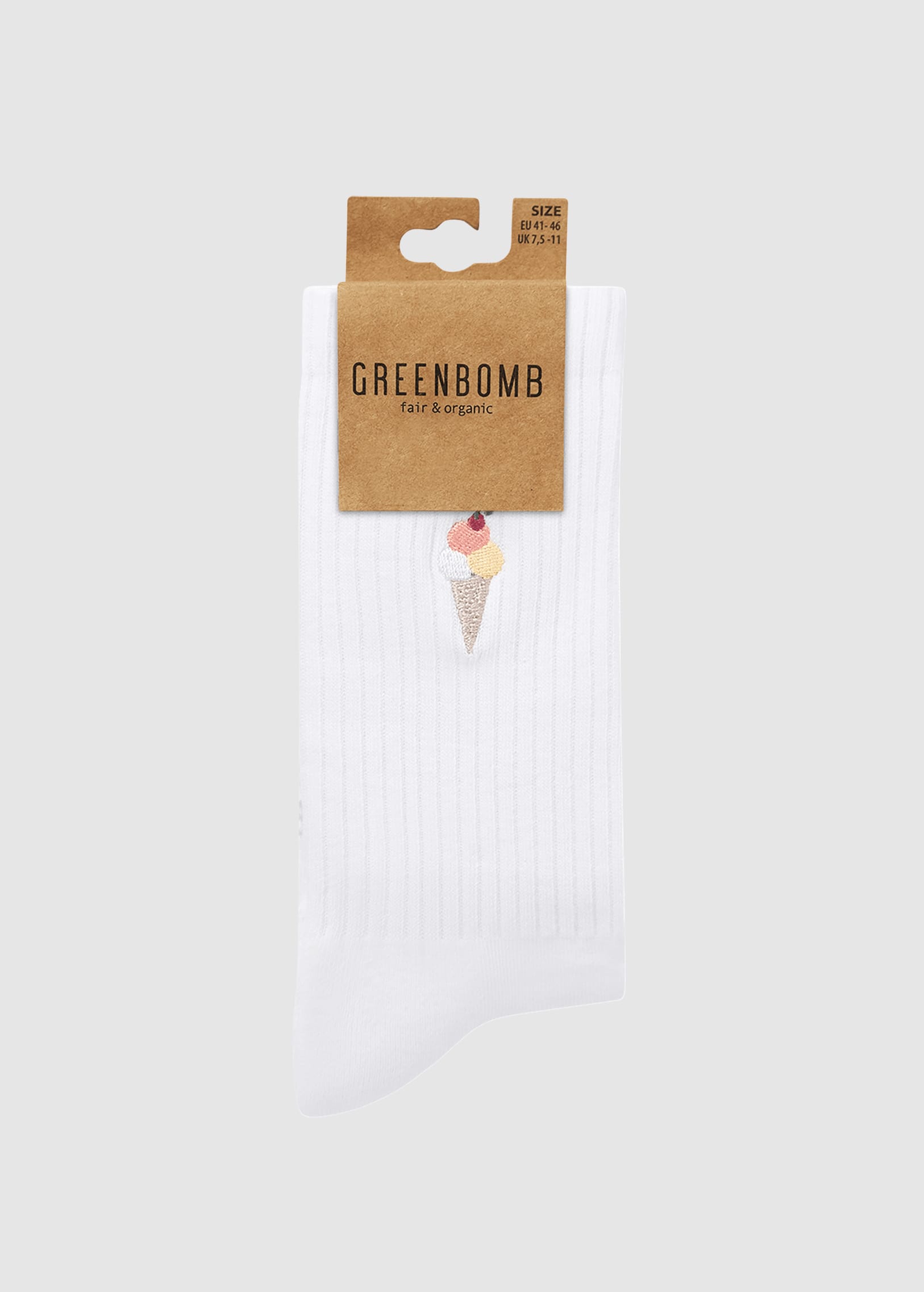 greenbomb-ice-waffle-socks-white-2.jpeg Ice Waffle Socks White