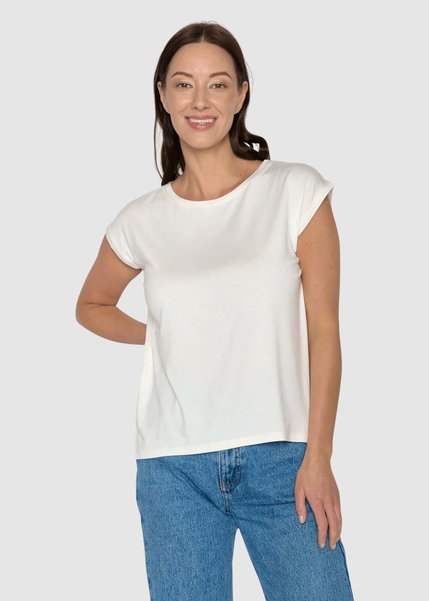 Basic Timid Shirts Moonstone