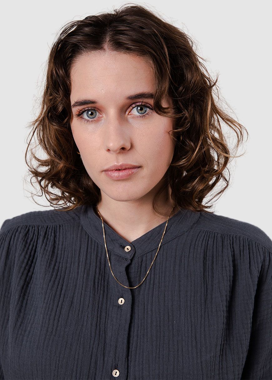 Bubble Mao Regular Blouse