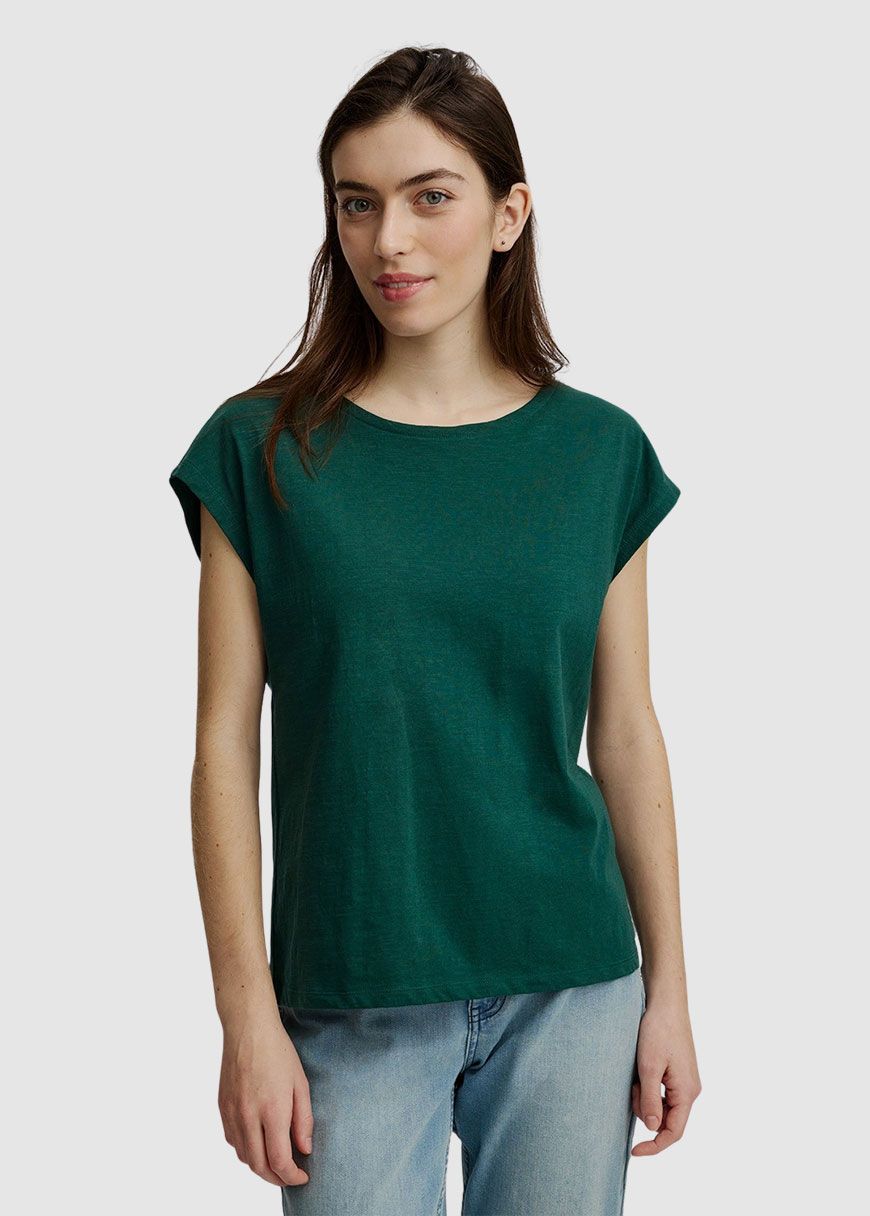Lässiges Slub-Shirt