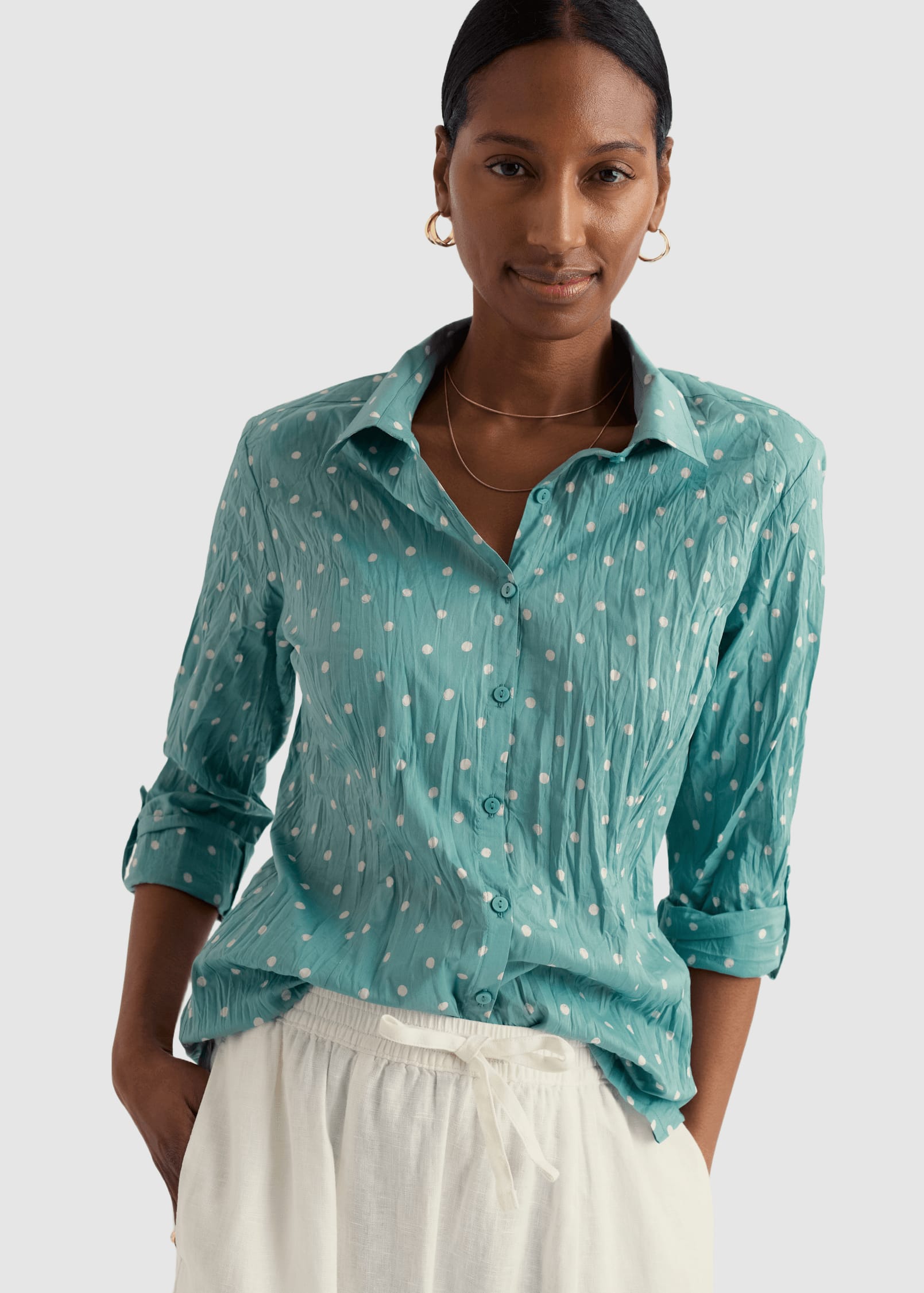 Larissa Shirt Little Sponge Spot Sardine Larissa Shirt Little Sponge Spot Sardine