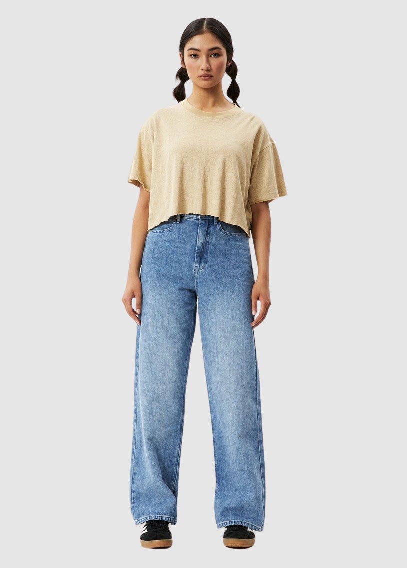 Dandy Slay Hemp Cropped Tee Dandy Slay Hemp Cropped Tee