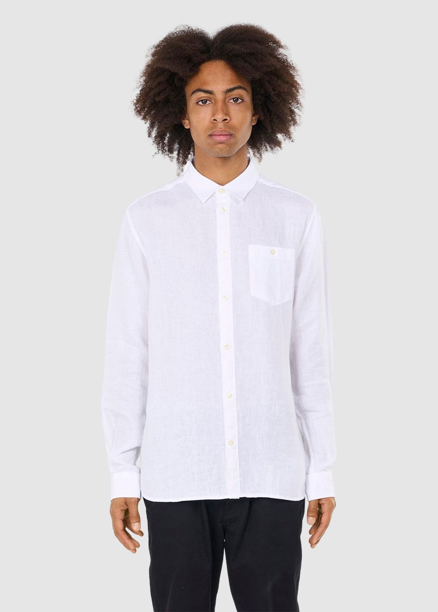 Custom Fit Linen Shirt