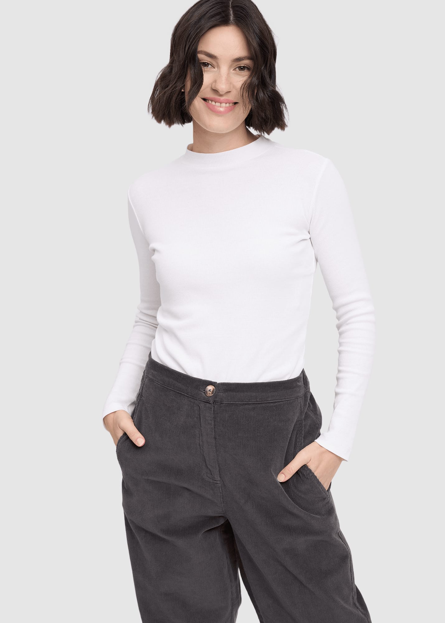 Corduroy Pants Anthra
