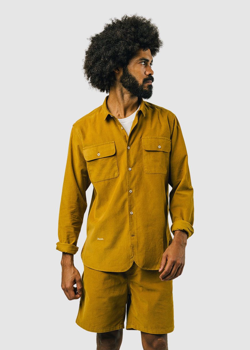 Lightweight Corduroy Pocket Shirt