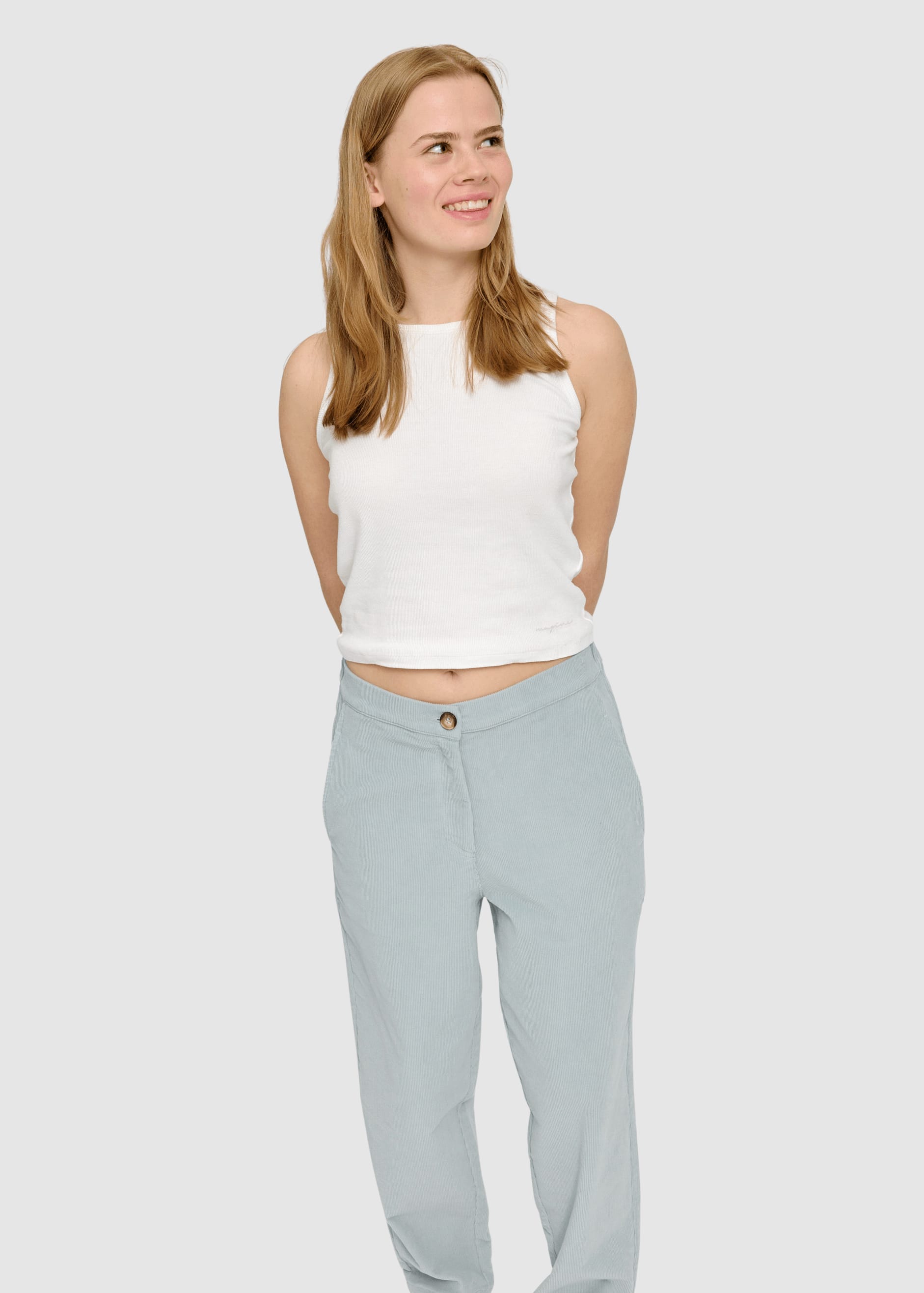 Corduroy Pants Pearl Blue Corduroy Pants Pearl Blue