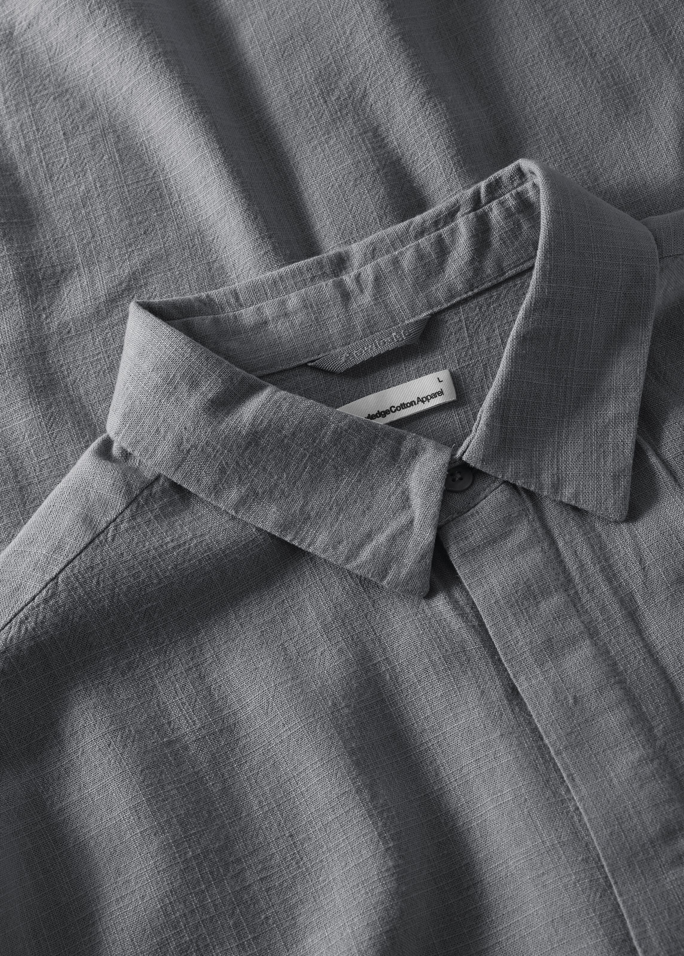 Linen-MIX Shirt Vintage Indigo