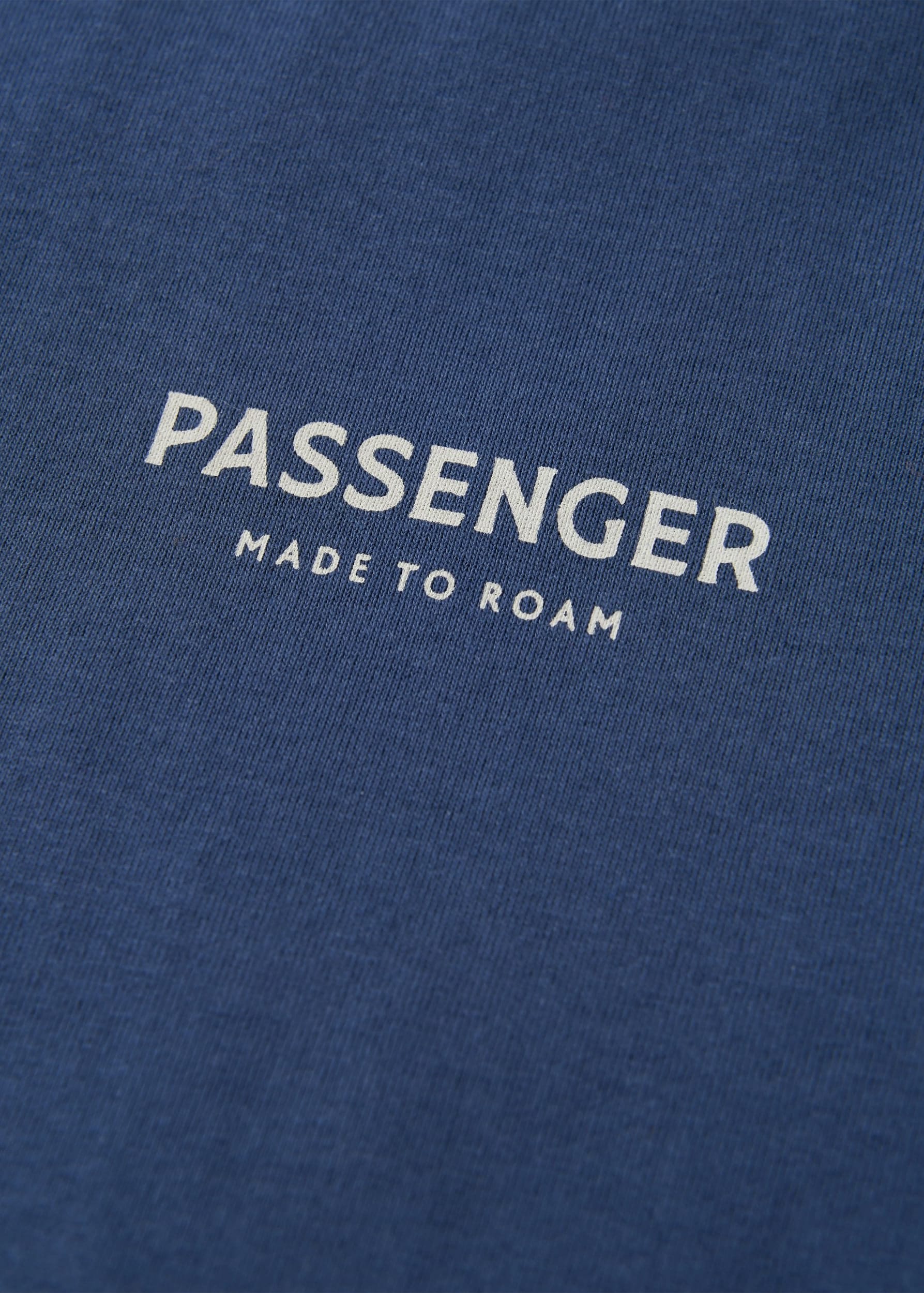 Passenger Recycled Cotton T-Shirt Rich Navy