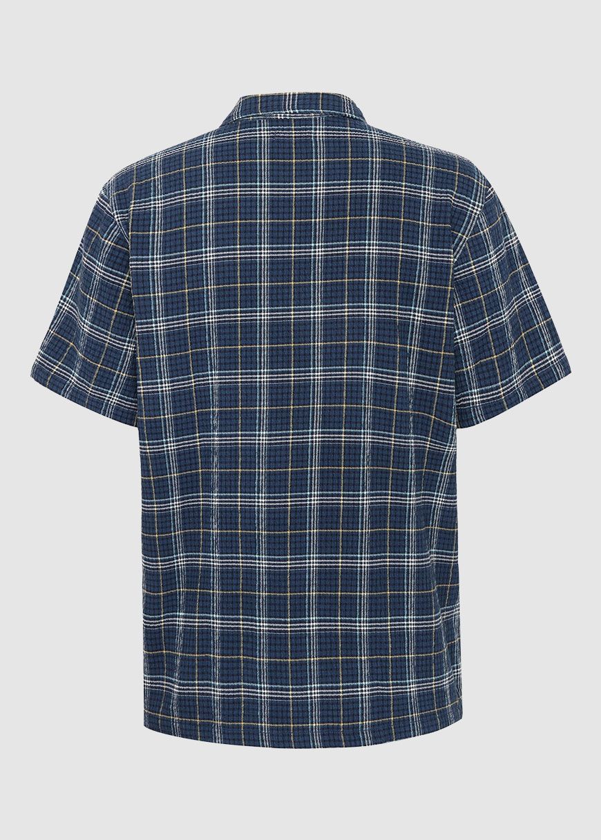 Box Fit Seersucker Short Sleeved Shirt
