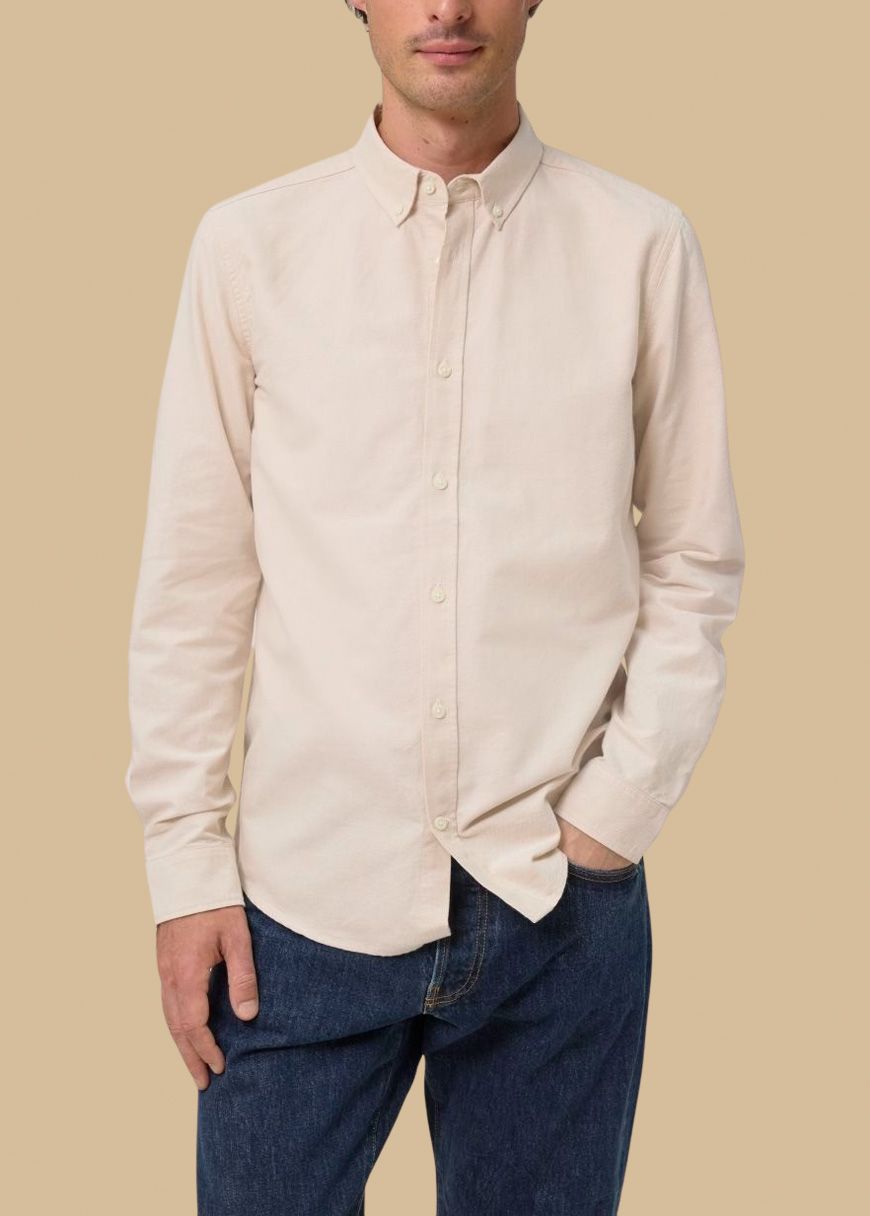 Classic_Shirt_m_beige_oxford_7_81d610e7df.jpg Classic Shirt Man Beige Oxford