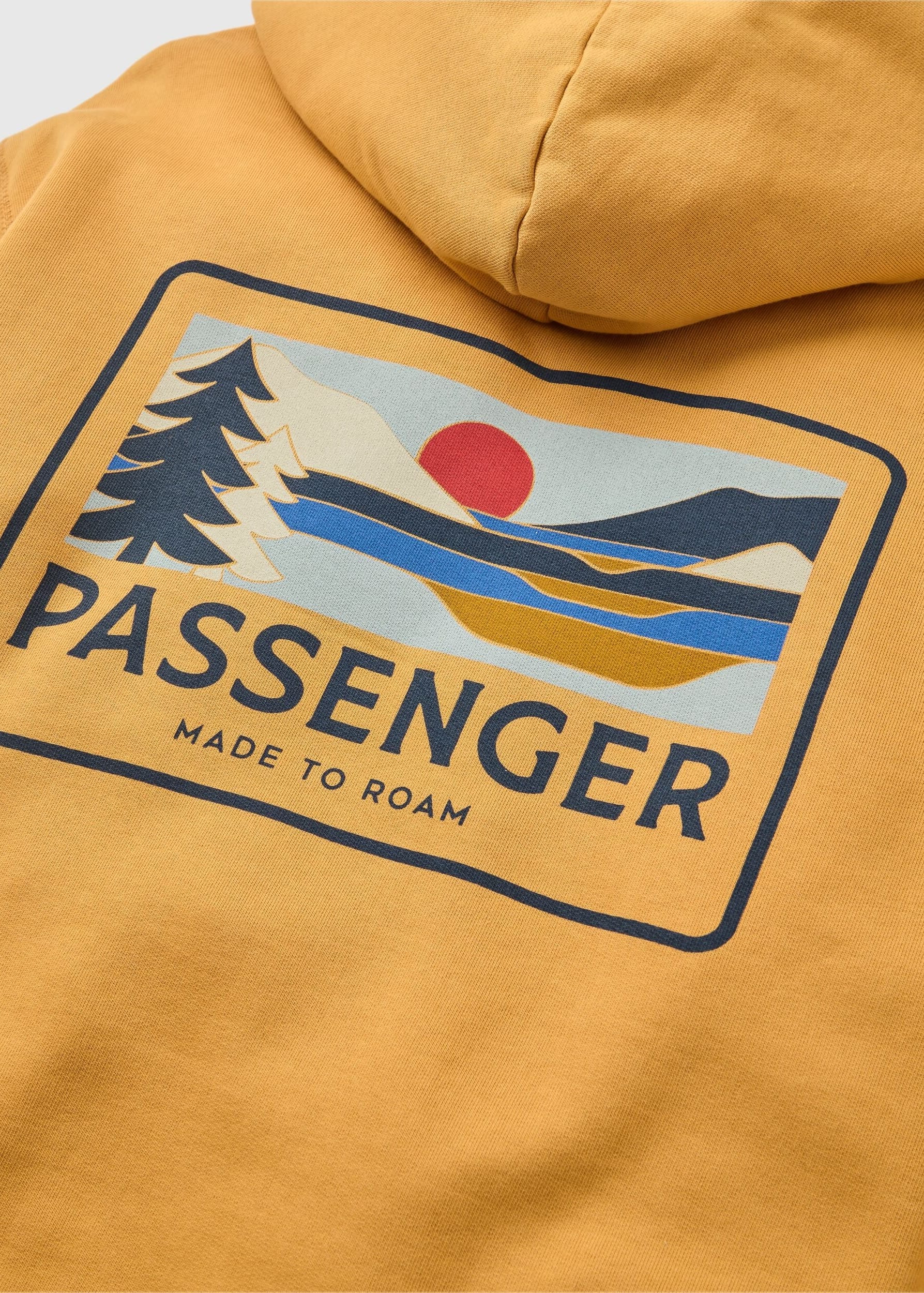 Roamer Recycled Cotton Hoodie Spruce Yellow