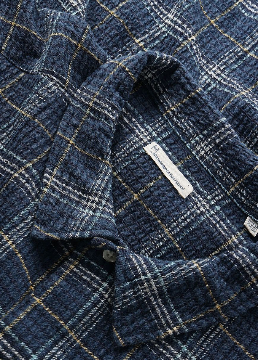 Box Fit Seersucker Short Sleeved Shirt