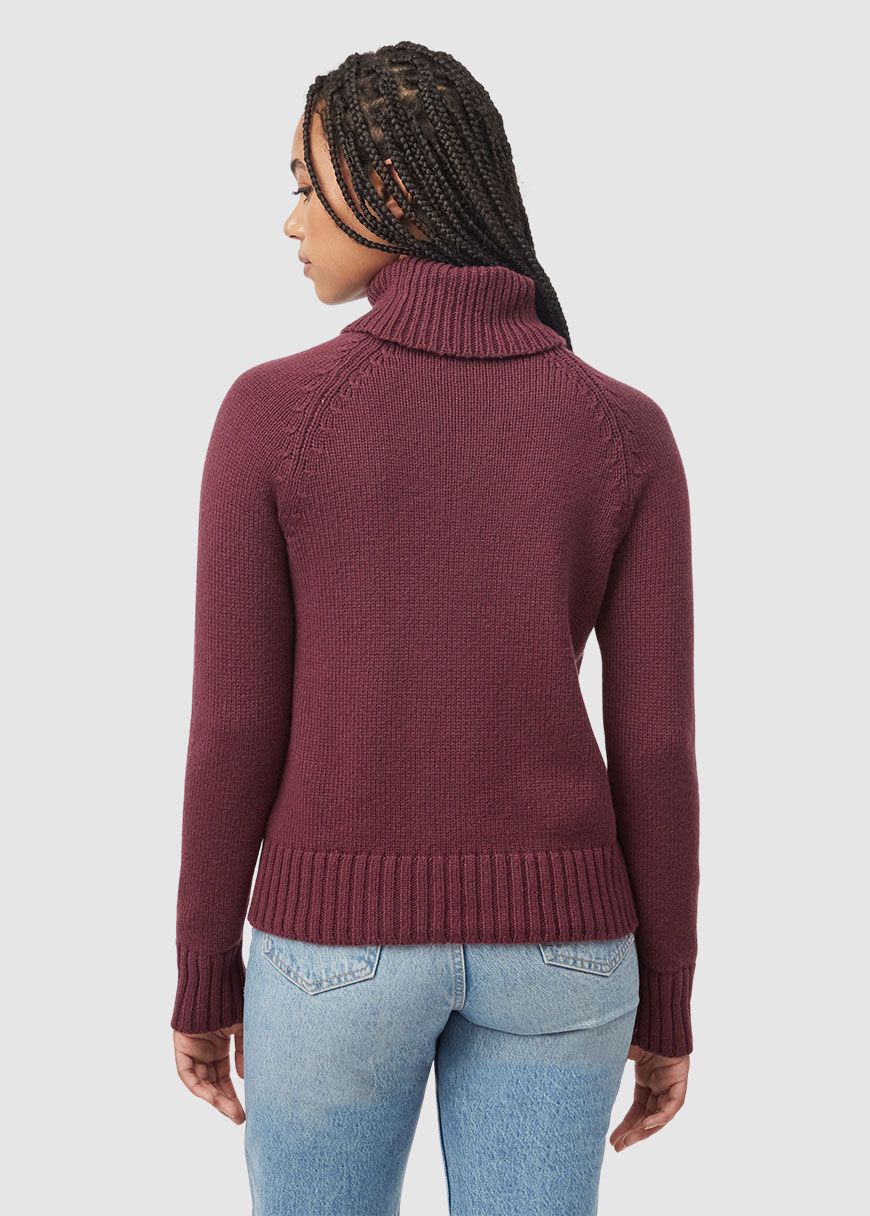 W Highline Wool Turtleneck Sweater