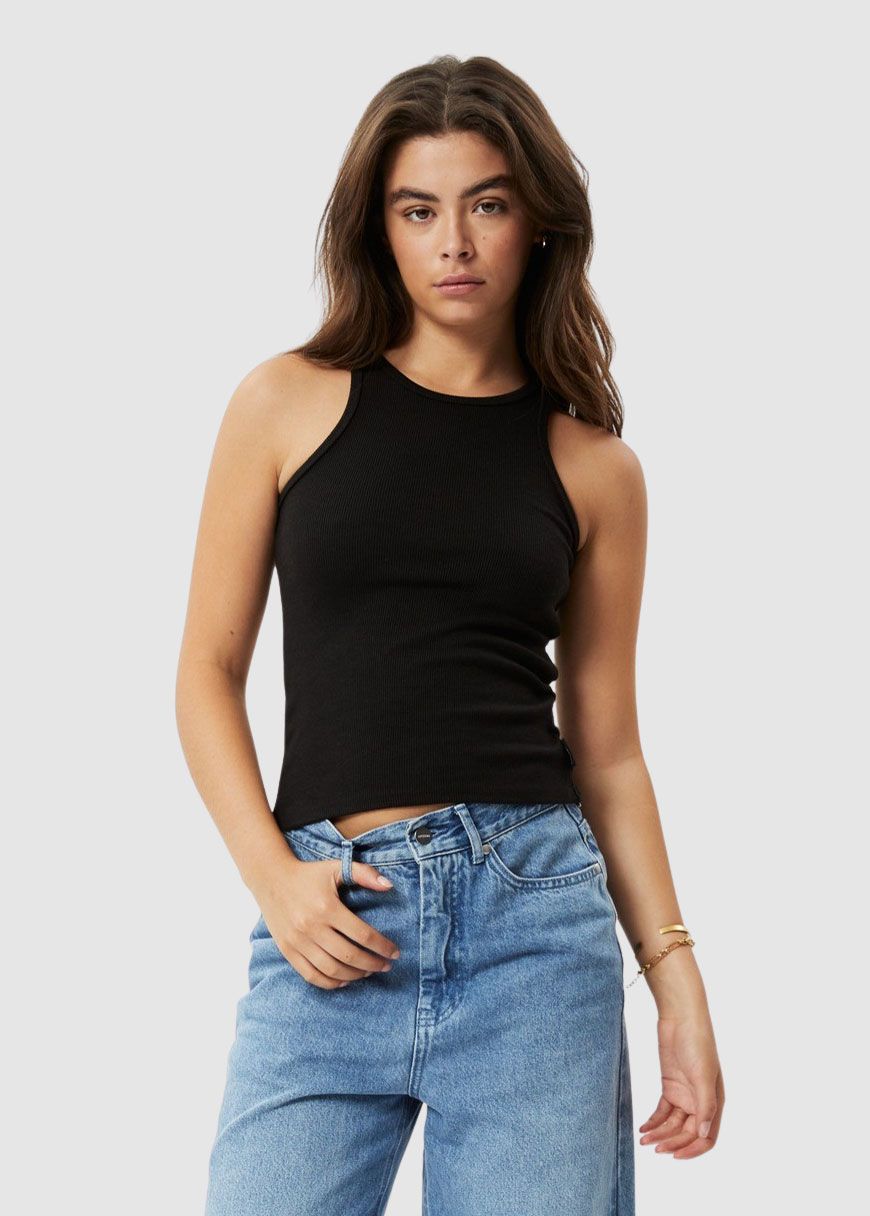 Pearly Hemp Rib Singlet Pearly Hemp Rib Singlet