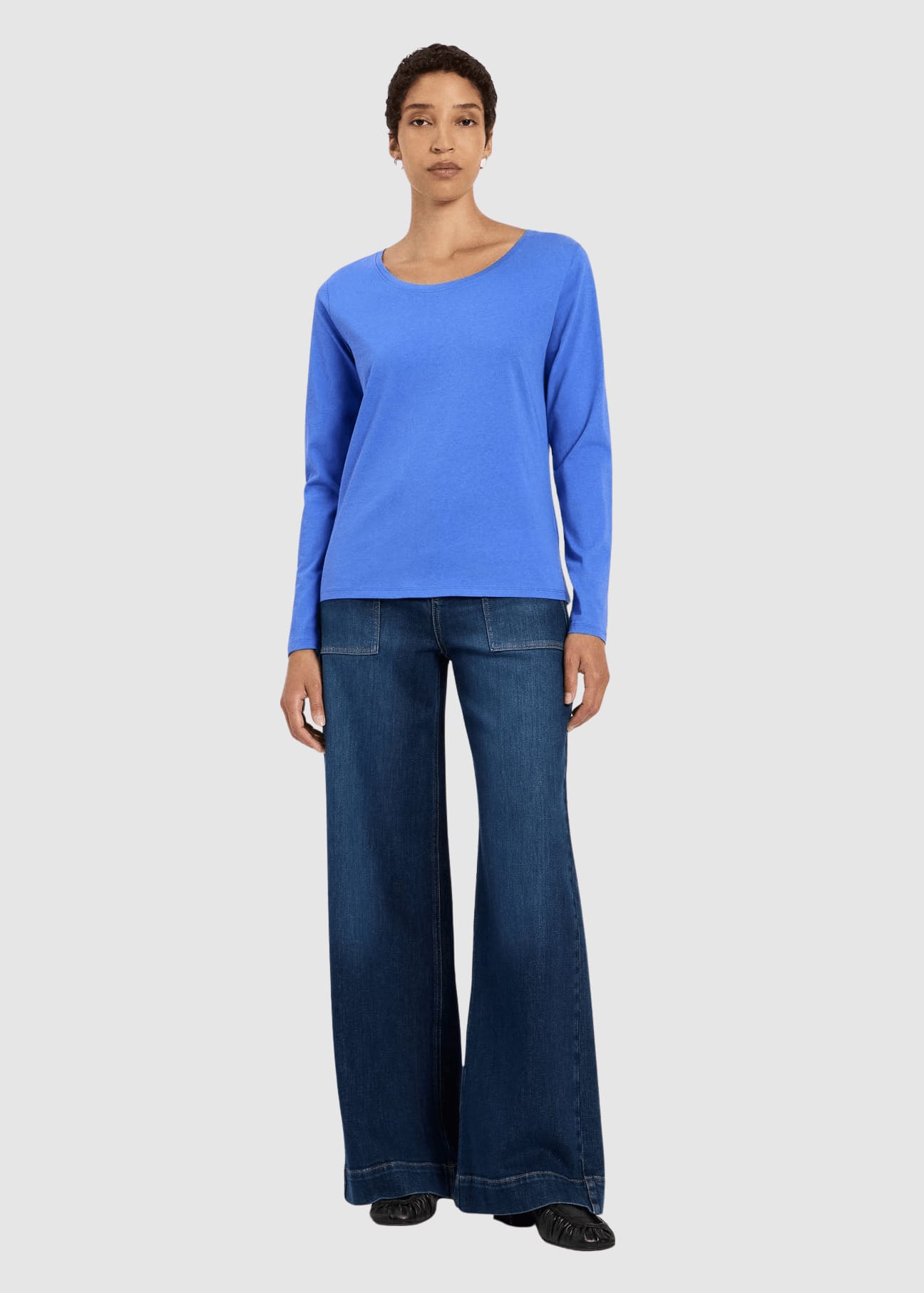 Langarmshirt Lavender Blue